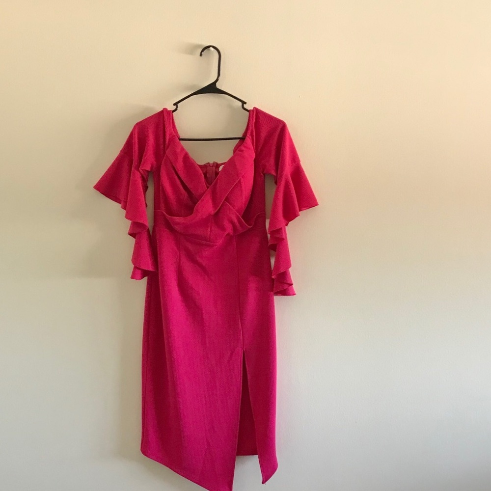 GingerFizz - Midi dress- pink color